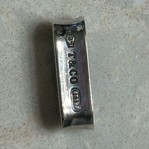 Tiffany & Co 925 Sterling silver pendant.